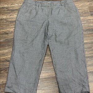 Talbots Wool Checkered Pants